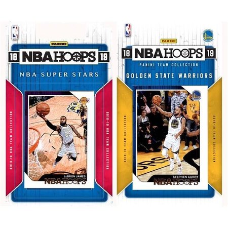 WILLIAMS & SON SAW & SUPPLY C&I Collectables 2018WARRTS NBA Golden State Warriors Licensed 2018-19 Hoops Team Set Plus 2018-19 Hoops All-Star Set 2018WARRTS